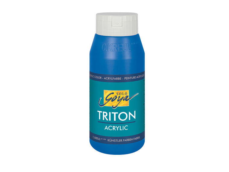KREUL 17002 - Vernice Acrilica Triton Arancione Vero, 750 Ml: Opaca E Asciugatura Rapida